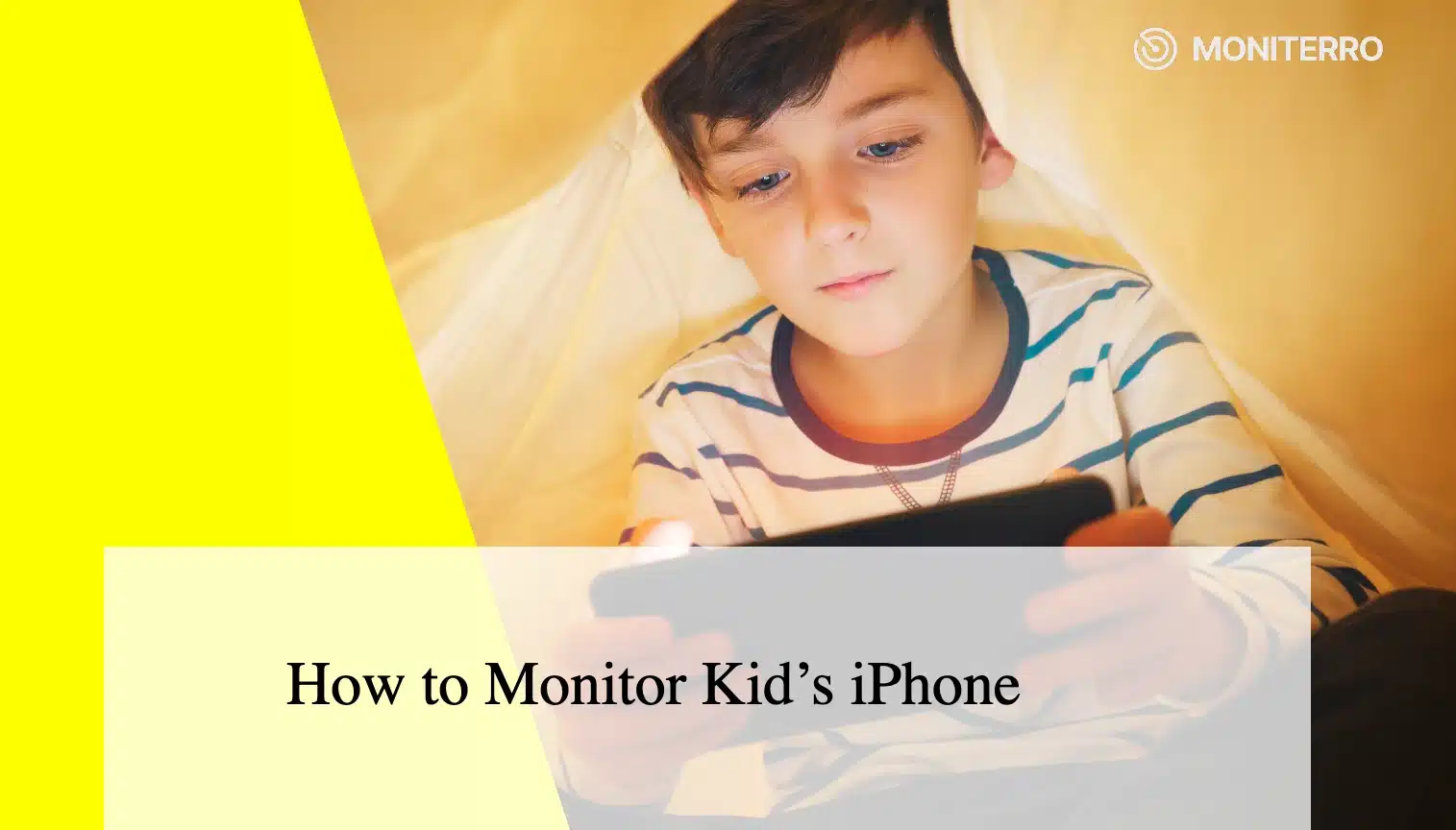 Come monitorare l'iPhone di un bambino