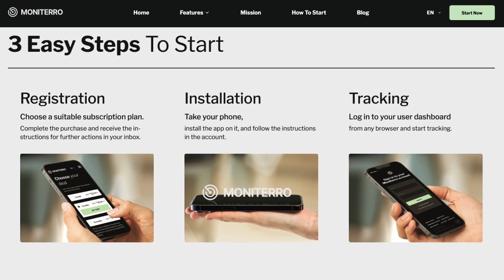 3 easy steps to start