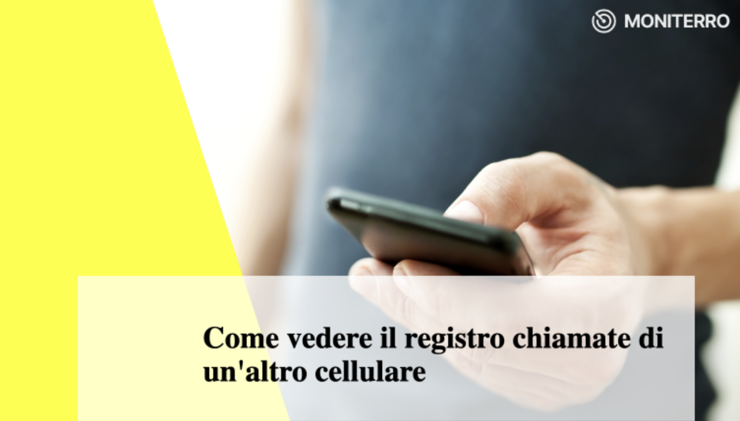 Come vedere il registro chiamate di un'altro cellulare