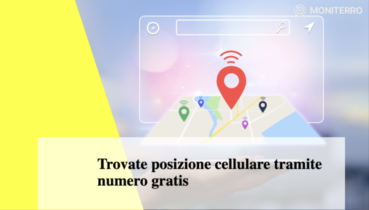 Trovate posizione cellulare tramite numero gratis